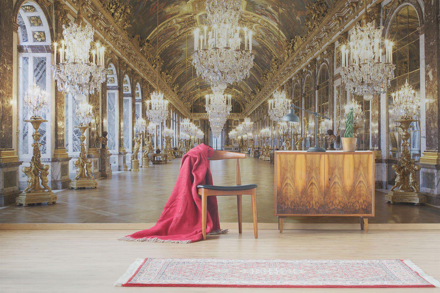 Palace of Versailles 2 Wall Mural-Wall Mural-Eazywallz