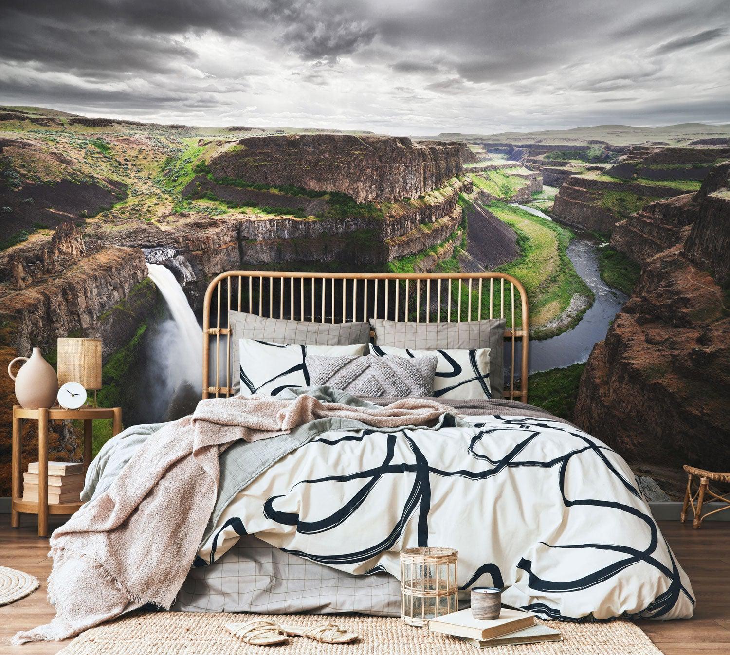 Palouse Falls Wall Mural-Wall Mural-Eazywallz