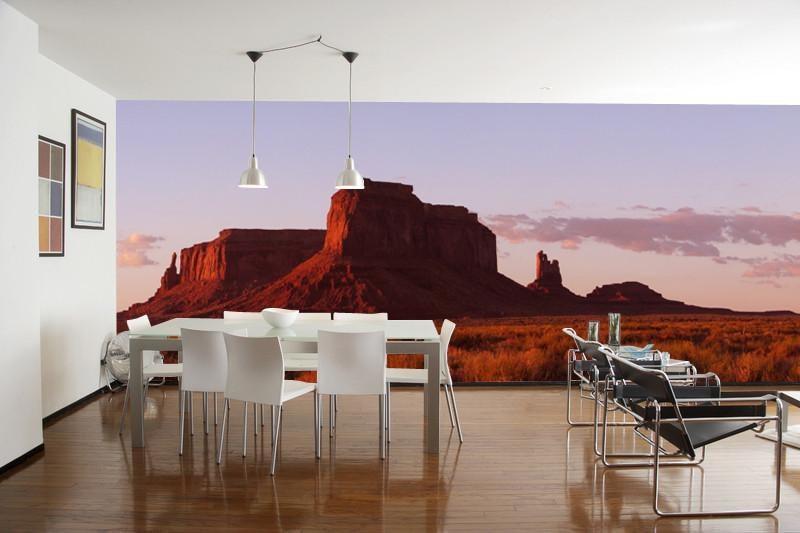 Panorama of Monument Valley Wall Mural-Wall Mural-Eazywallz