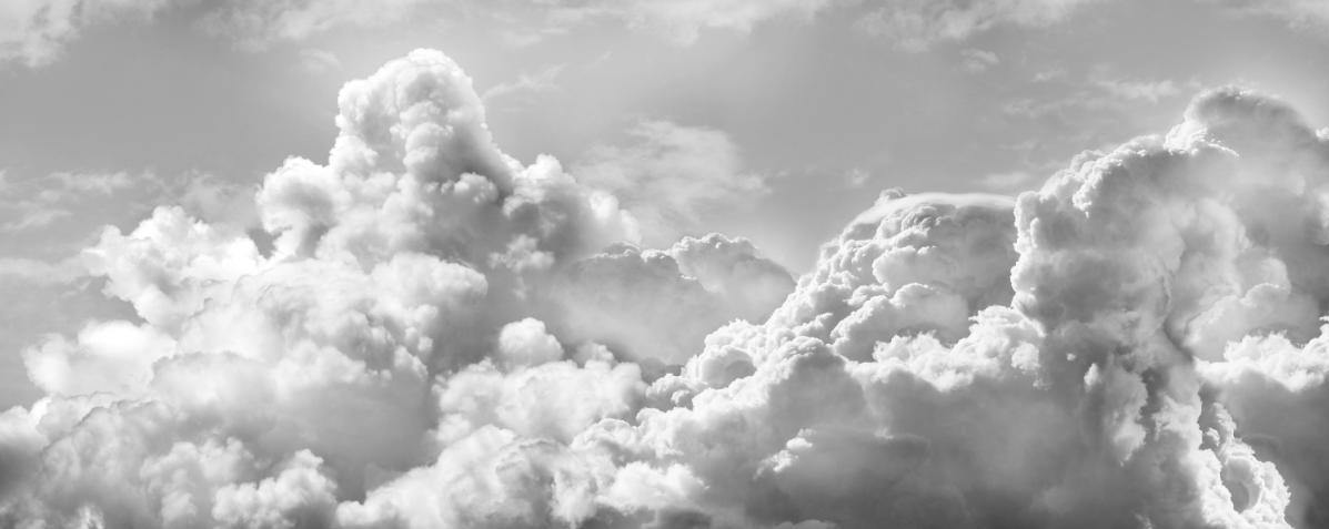 Panoramic Light Clouds Wall Mural-Wall Mural-Eazywallz