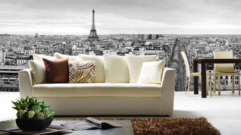 Panoramic View of Paris Wall Mural-Wall Mural-Eazywallz