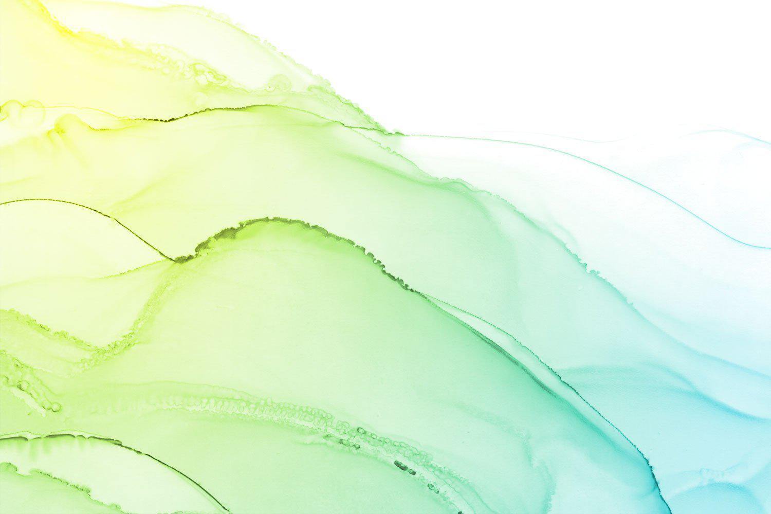 Paradise Green Ink Utopia Wall Mural-Wall Mural-Eazywallz