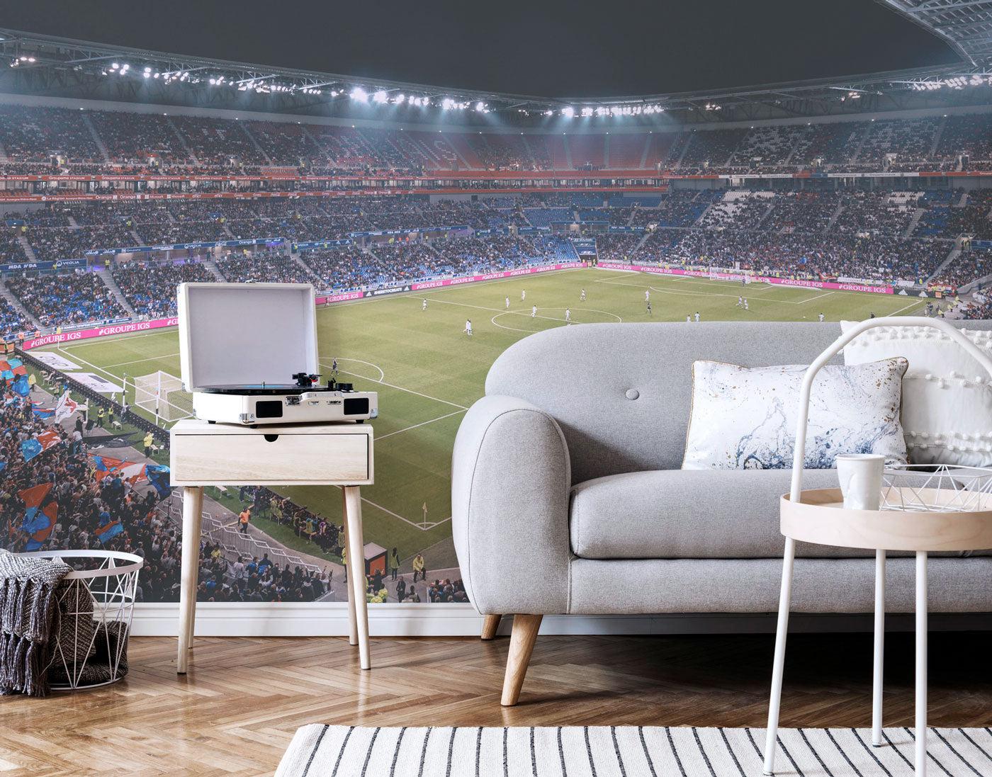 Parc Olympique Lyonnais Stadium Wall Mural-Wall Mural-Eazywallz