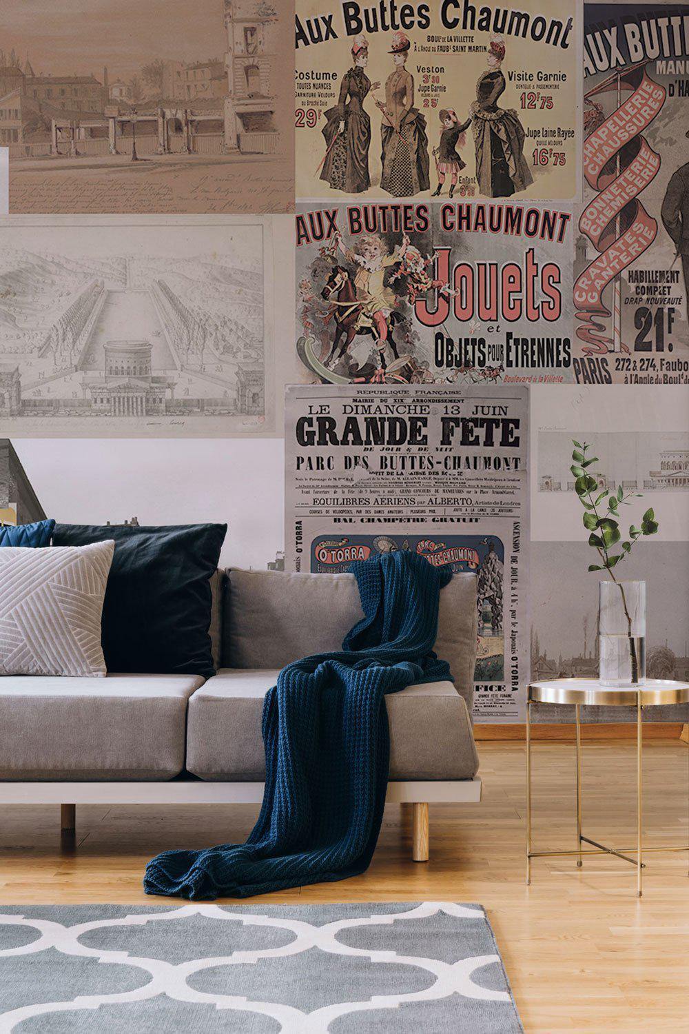 Paris 19e Arrondissement Wall Mural-Wall Mural-Eazywallz