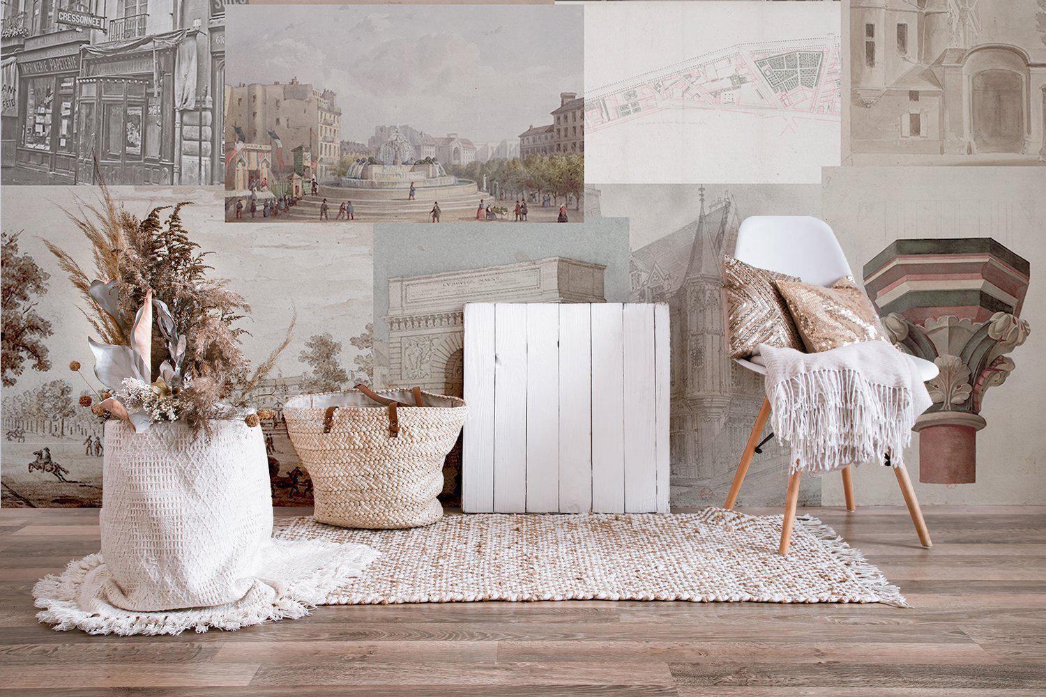 Paris 3e Arrondissement Wall Mural-Wall Mural-Eazywallz