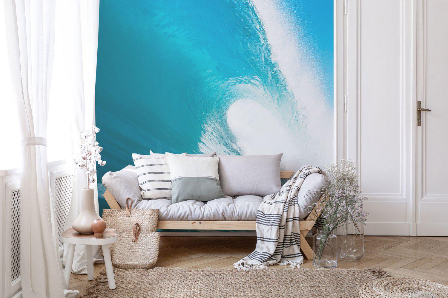 Perfect wave Wall Mural-Wall Mural-Eazywallz