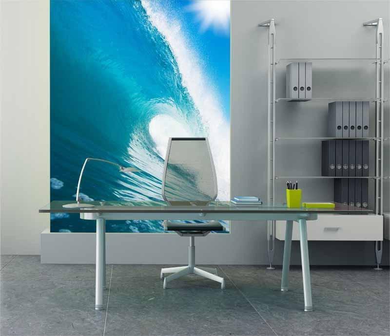 Perfect wave Wall Mural-Wall Mural-Eazywallz