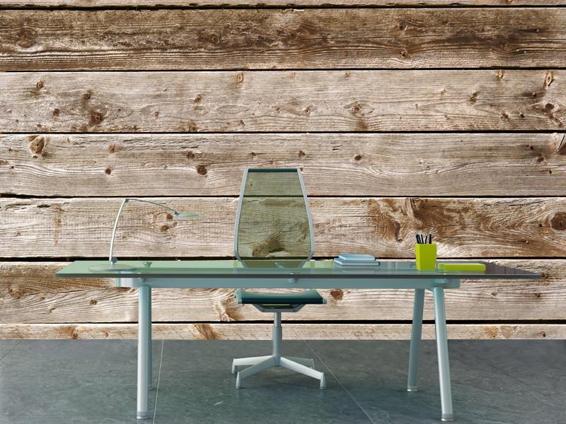 Pine wood planks Wall Mural-Wall Mural-Eazywallz