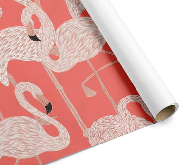 Pink Flamingo Wallpaper #531-Repeat Pattern Wallpaper-Eazywallz