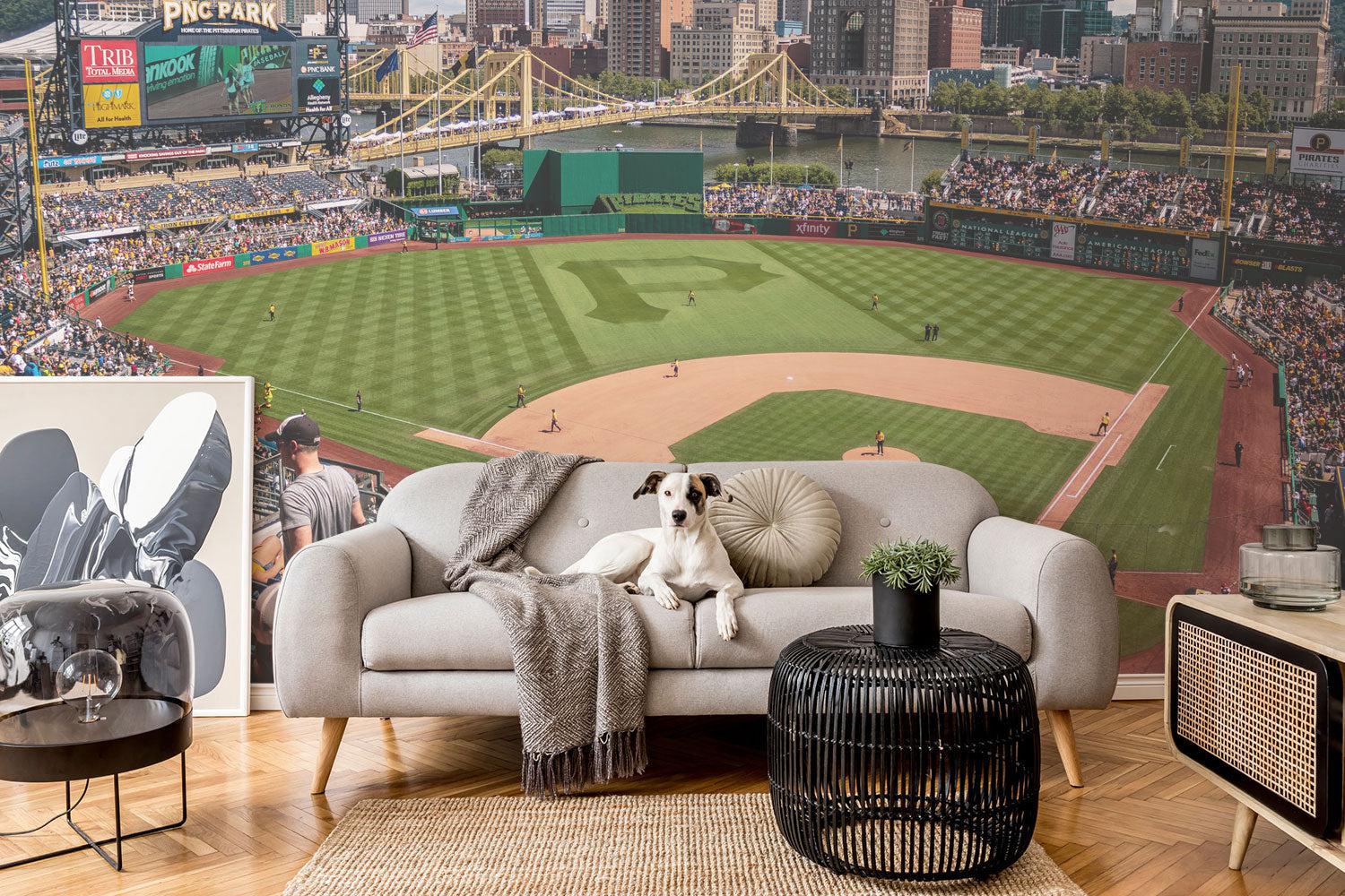 Pittsburgh Pirates Baseball Stadium Wall Mural-Wall Mural-Eazywallz