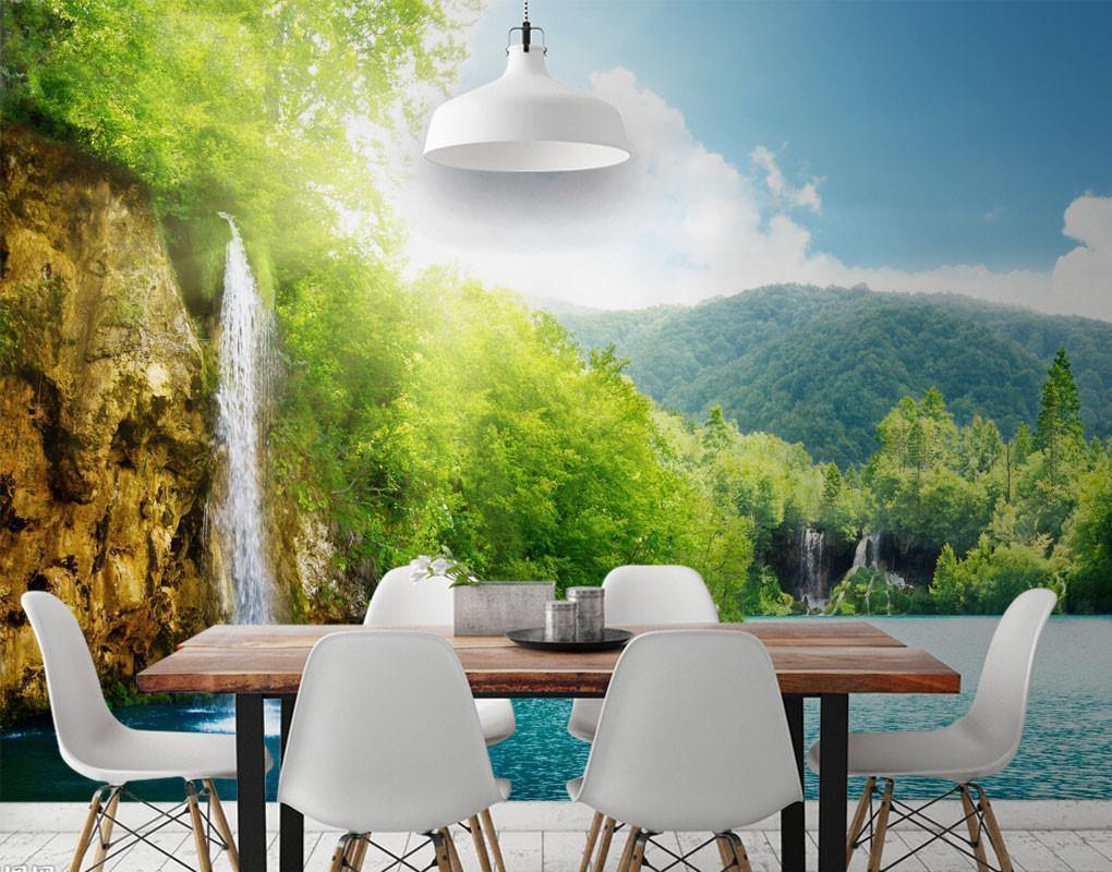 Plitvice Lakes Wall Mural-Wall Mural-Eazywallz