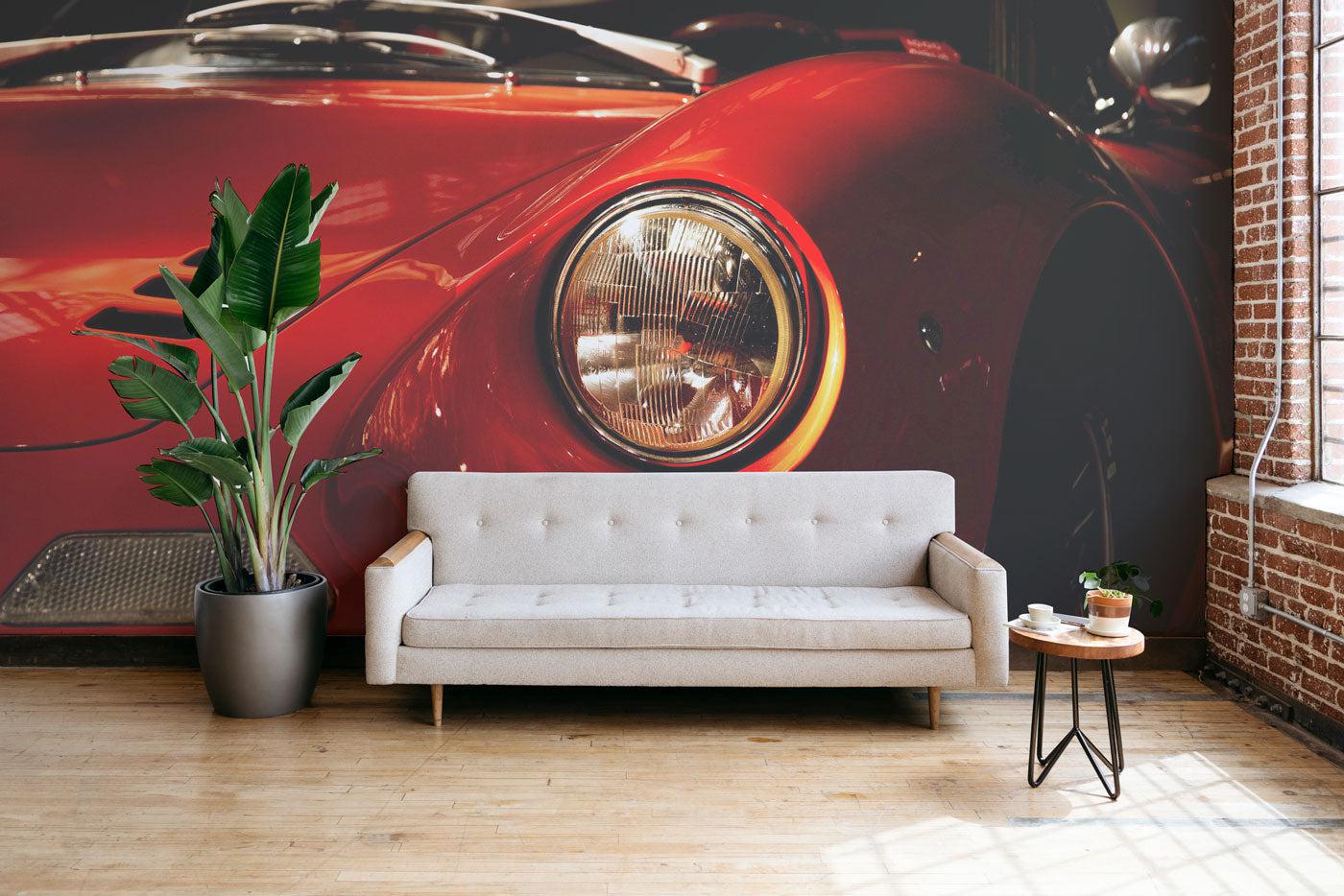 Porsche Close up Wall Mural-Wall Mural-Eazywallz