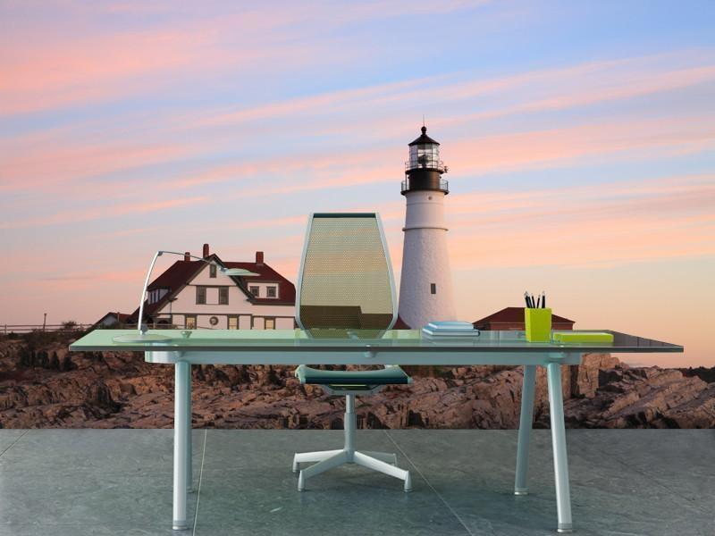 Portland Head Light, USA Wall Mural-Wall Mural-Eazywallz