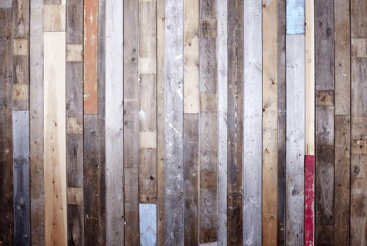 Reclaimed Wood Planks Wall Mural-Wall Mural-Eazywallz