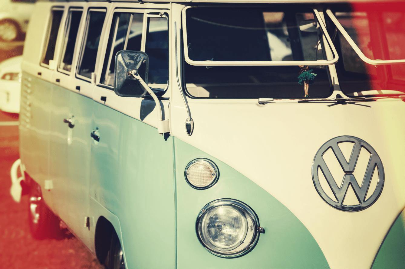 Retro Filter Volkswagen Wall Mural-Wall Mural-Eazywallz