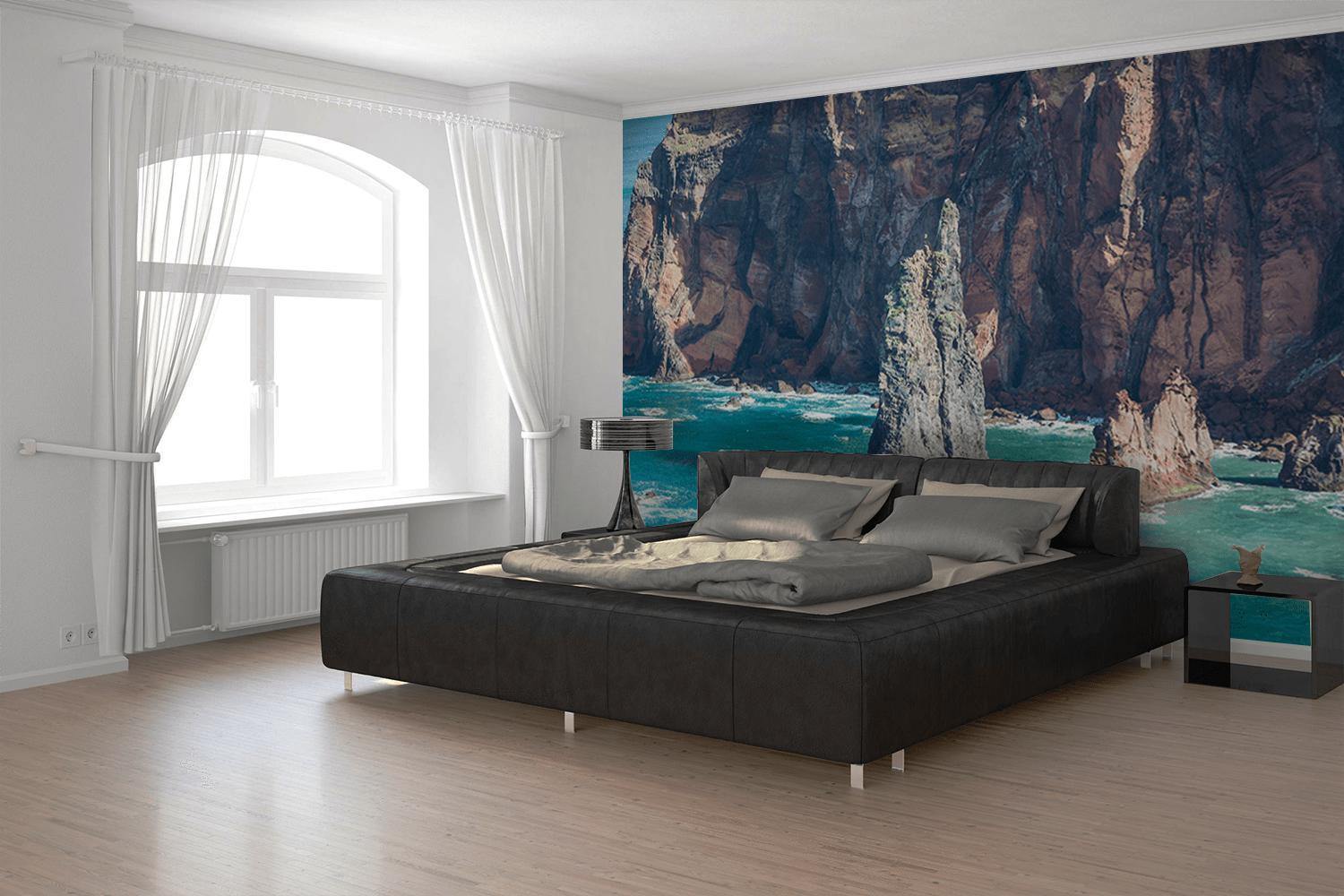 Rocks & Cliffs Wall Mural-Wall Mural-Eazywallz