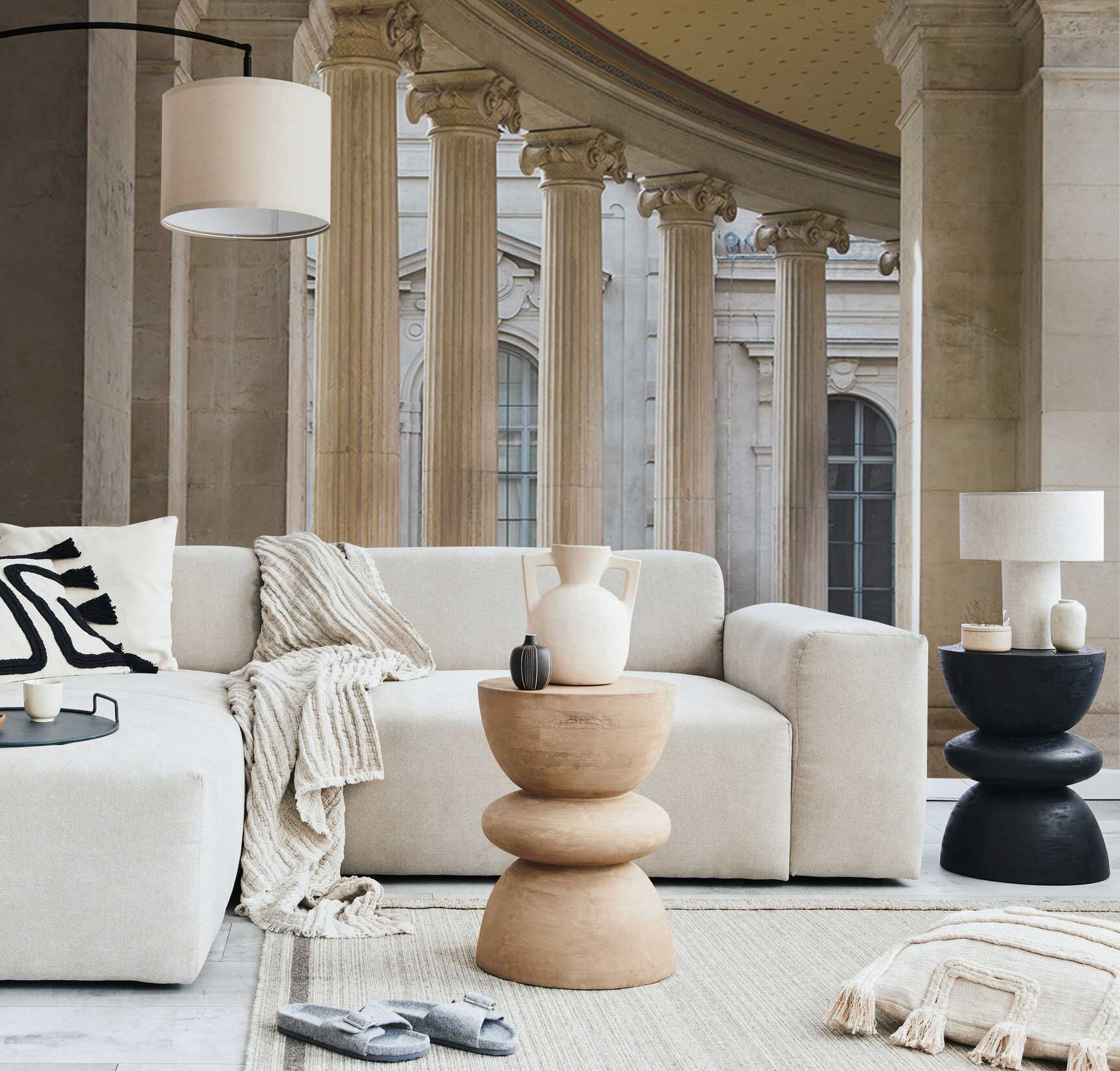 Royal Columns Wall Mural-Wall Mural-Eazywallz