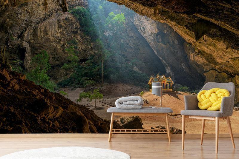 Royal Pavilion, Thailand Mural Wallpaper-Wall Mural-Eazywallz