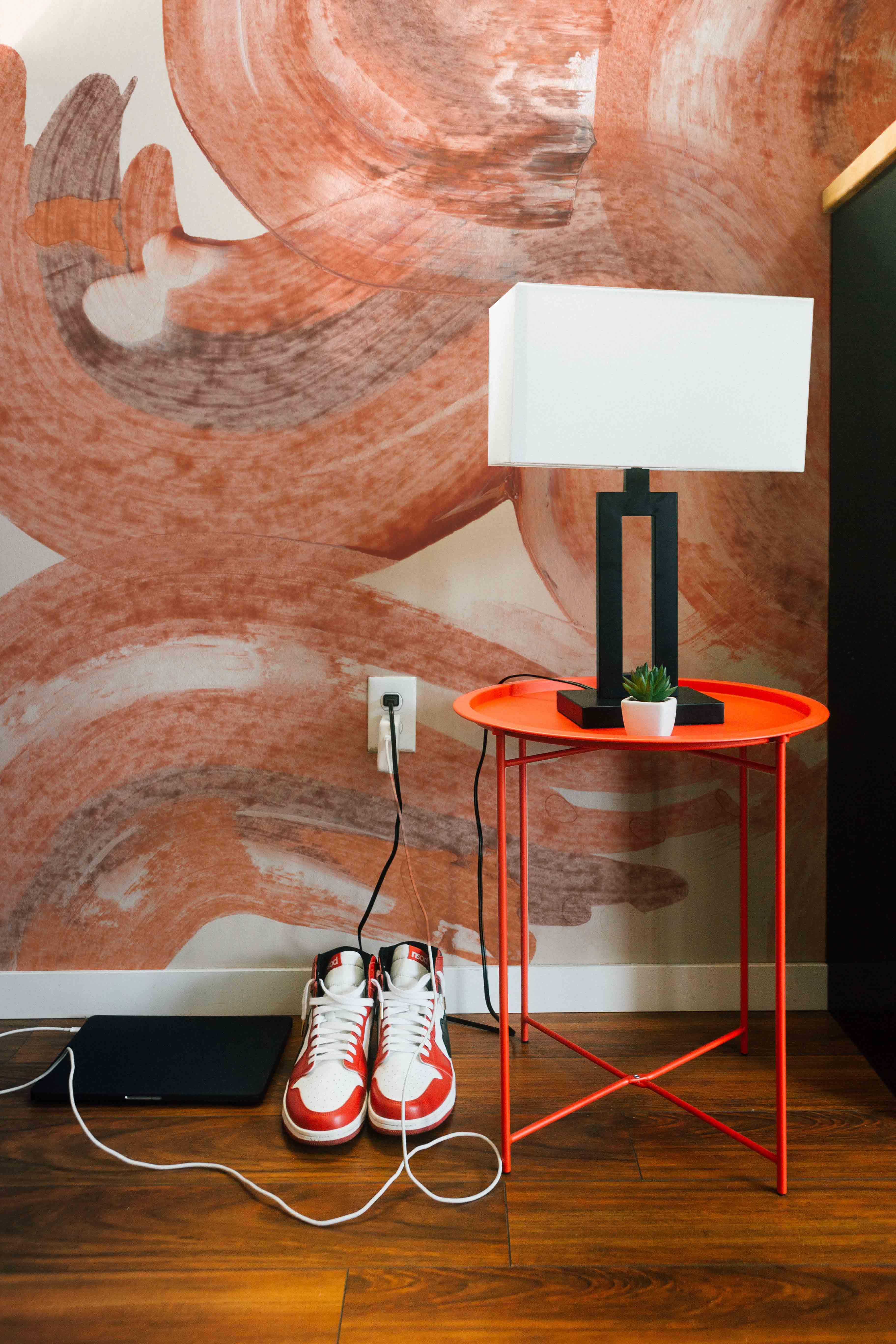 Rustic Paint Brush Wall Mural-Wall Mural-Eazywallz