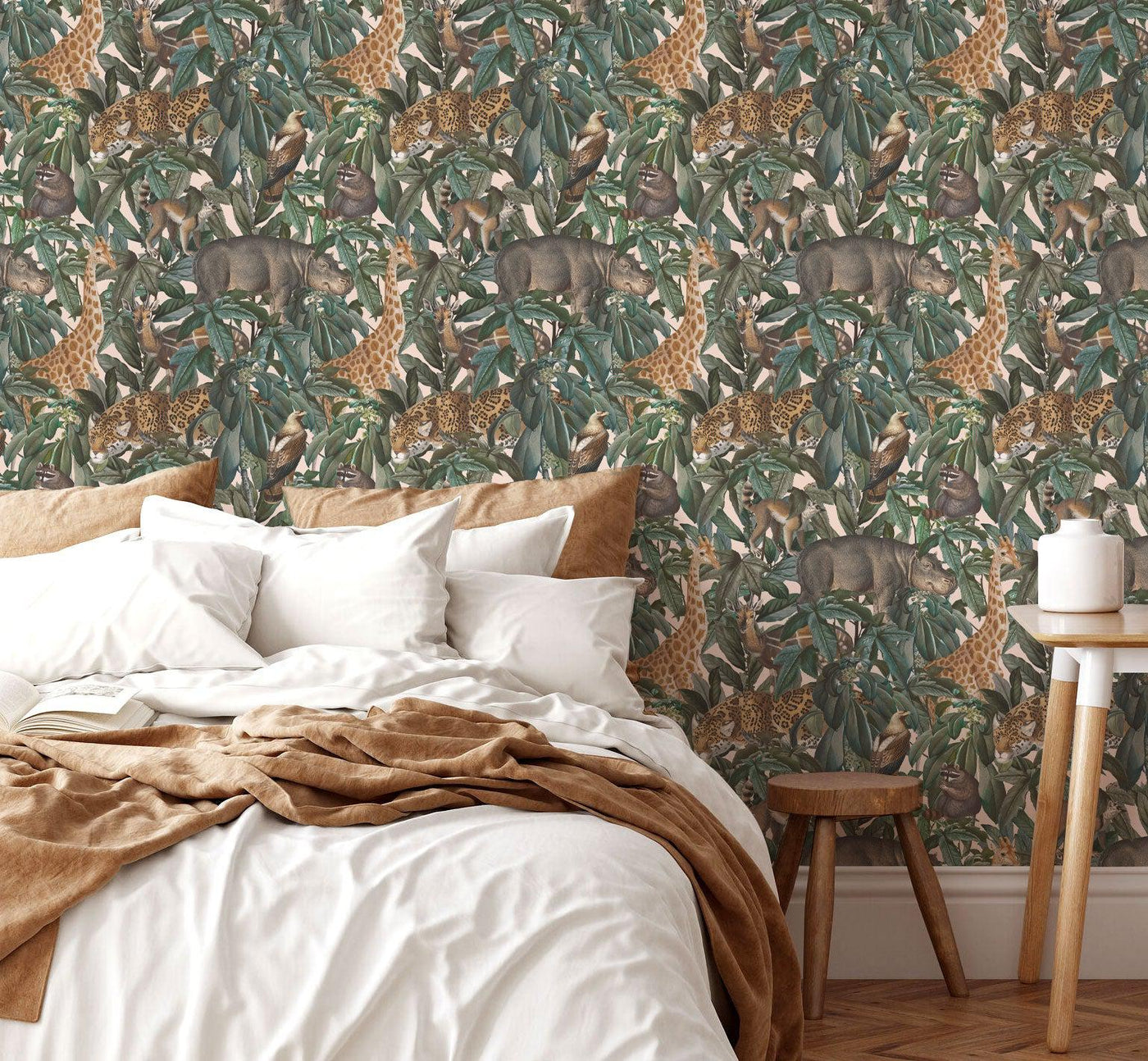 Safari Jungle Wallpaper #285-Repeat Pattern Wallpaper-Eazywallz