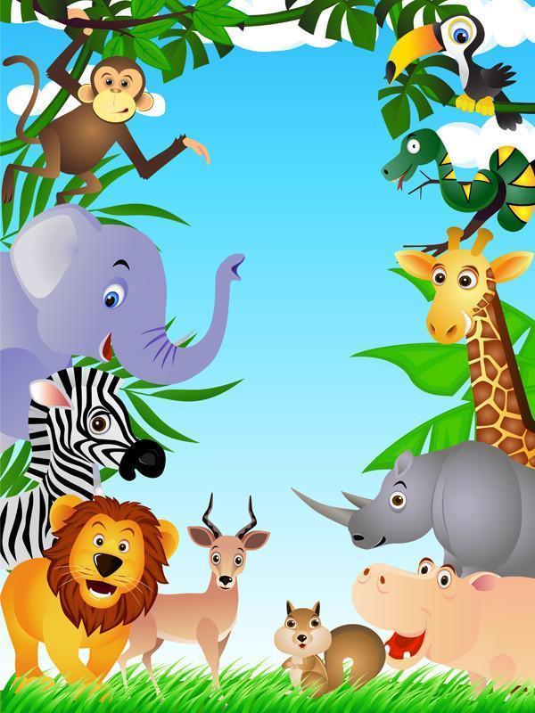 Safari Wall Mural-Wall Mural-Eazywallz