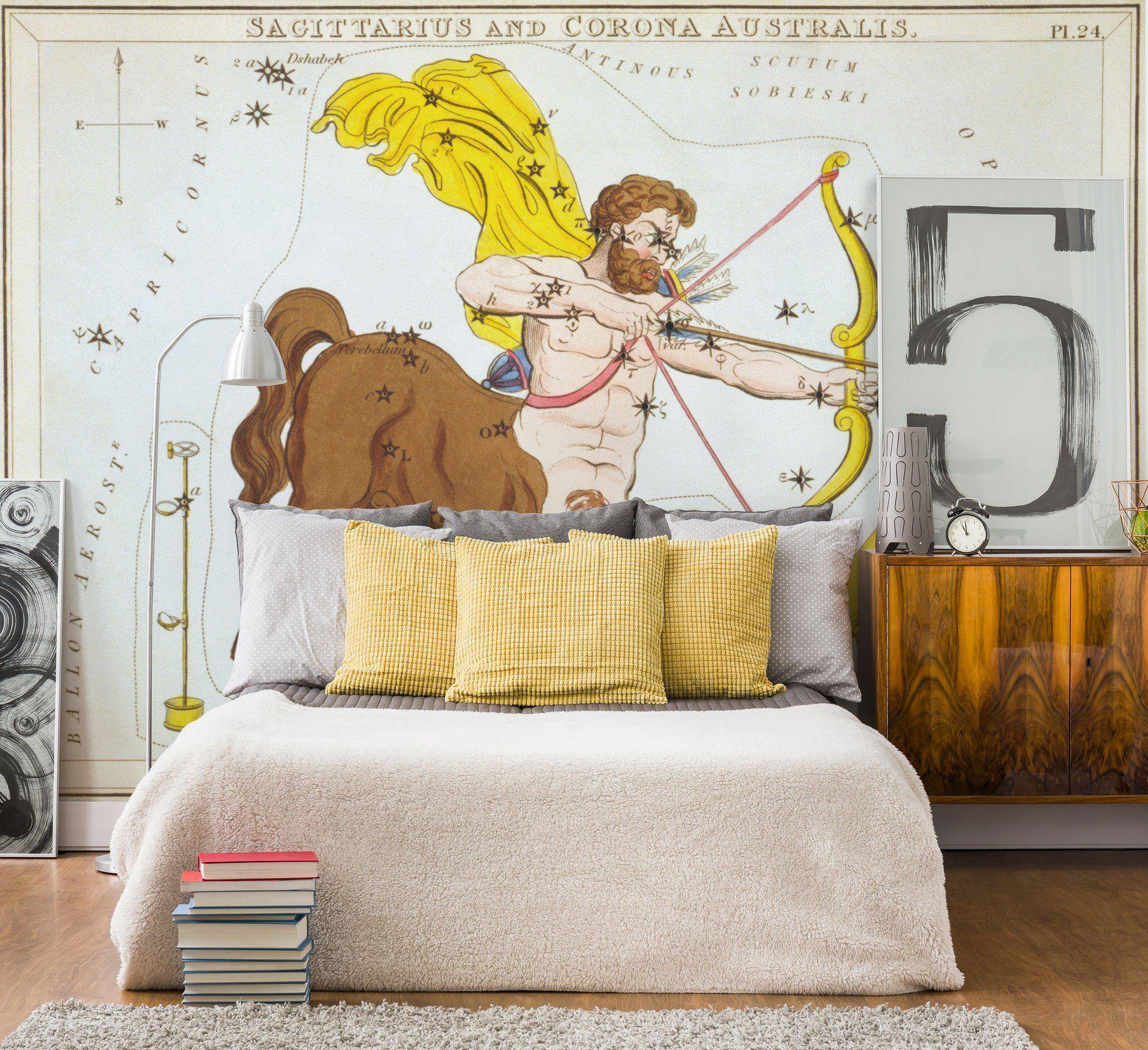 Sagittarius Wall Mural-Wall Mural-Eazywallz