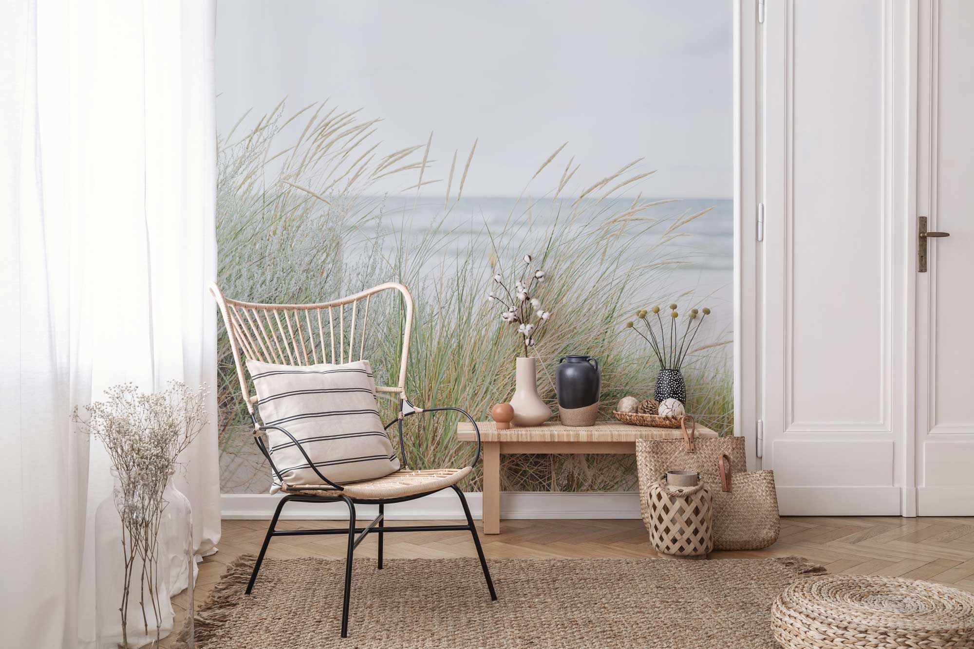Seaside Beach Wall Mural-Wall Mural-Eazywallz
