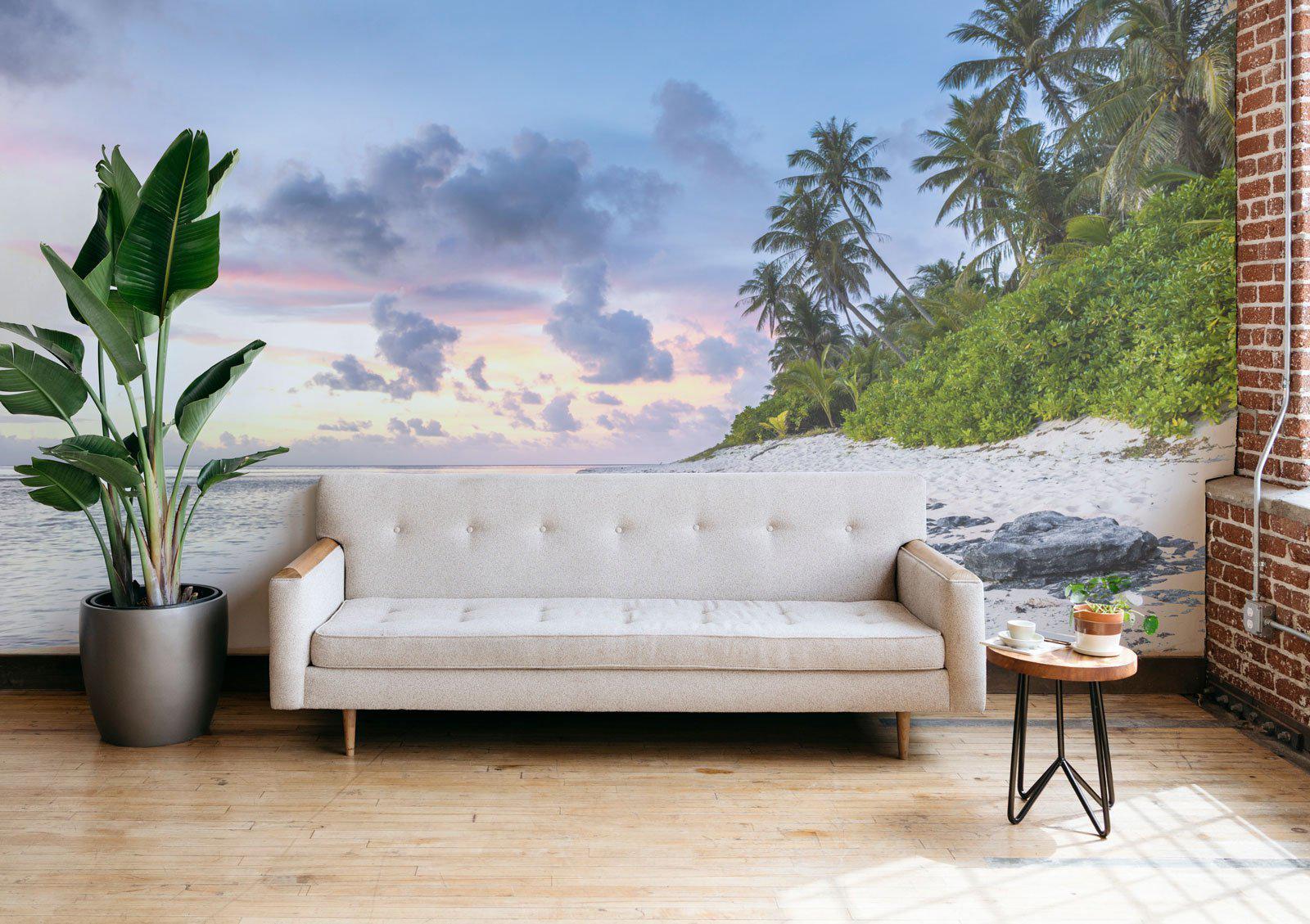 Secret Beach after Sunset Wall Mural-Wall Mural-Eazywallz