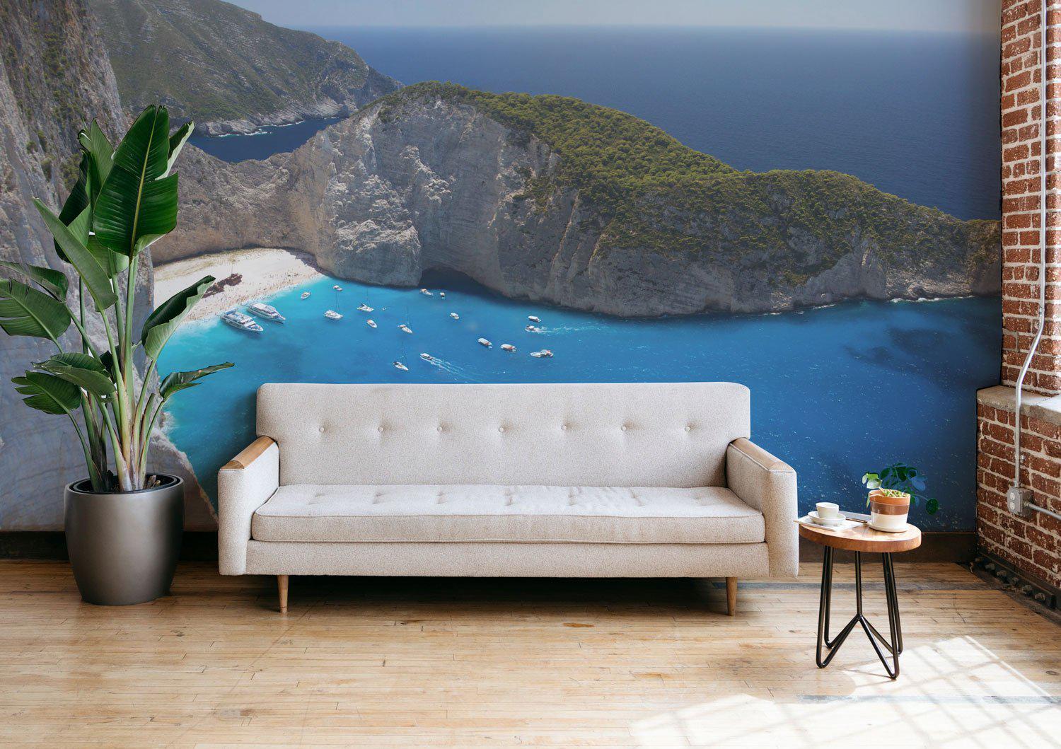 Secret Beach in Greece Wall Mural-Wall Mural-Eazywallz
