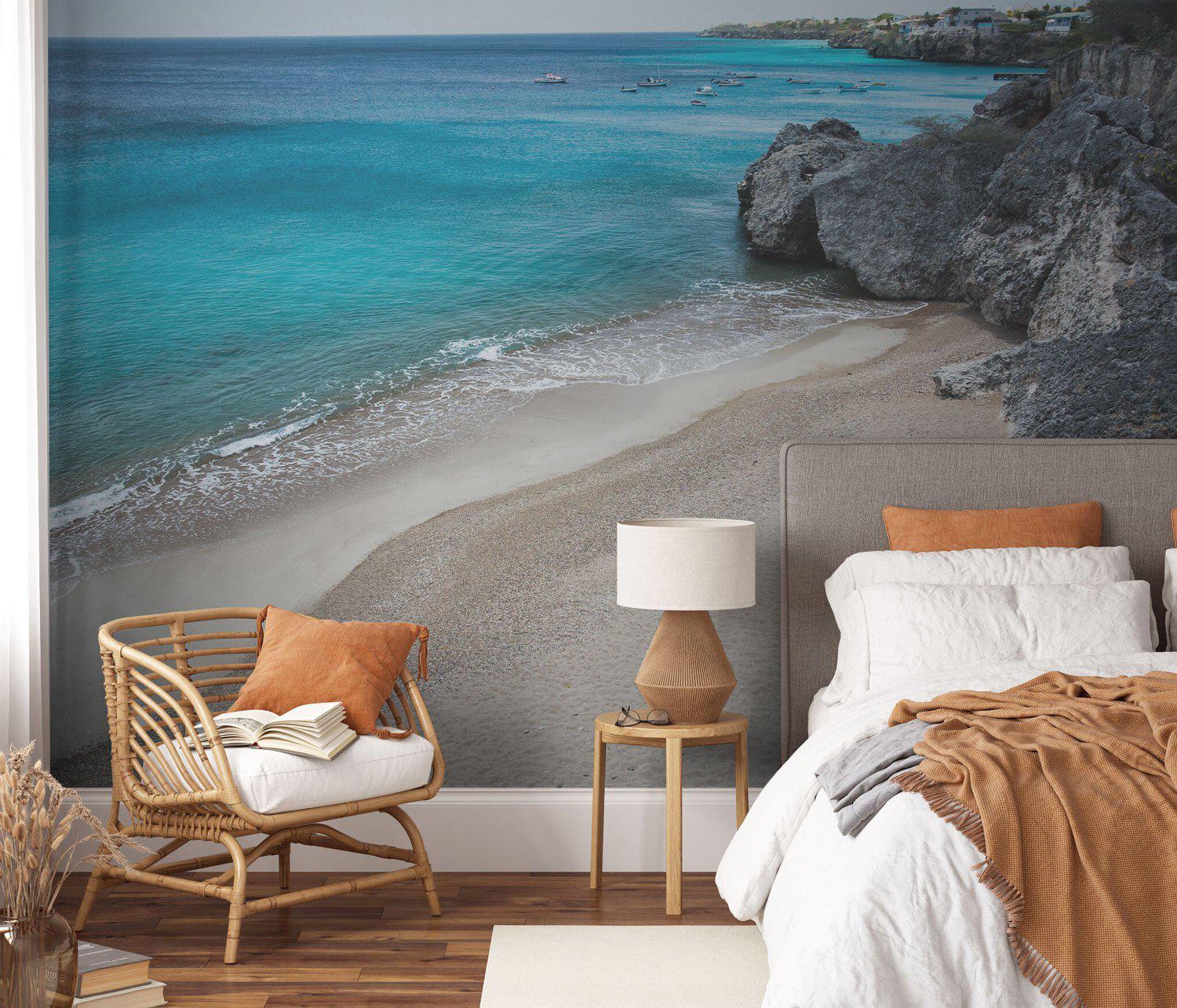 Secret Caribbean Beach Wall Mural-Wall Mural-Eazywallz