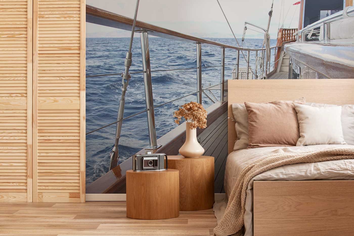 Ship Deck Wall Mural | Sailing Wall Murals | Eazywallz