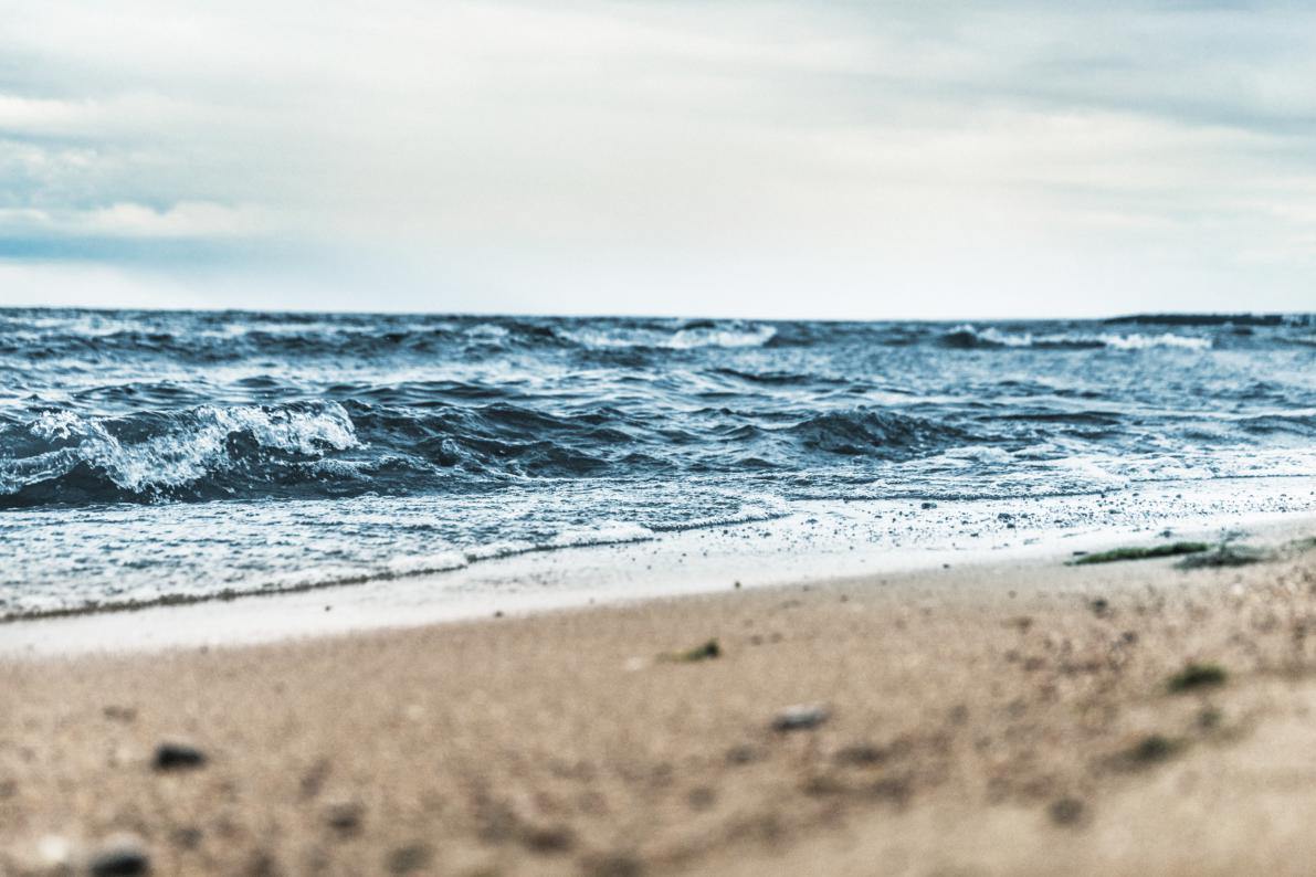 Shoreline Ocean Wave Wall Mural-Wall Mural-Eazywallz