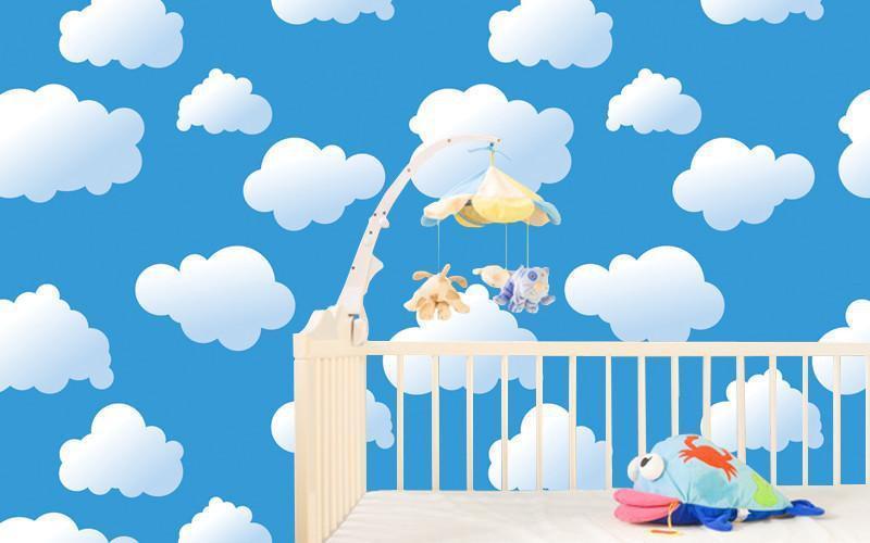 Sky pattern Wall Mural-Wall Mural-Eazywallz