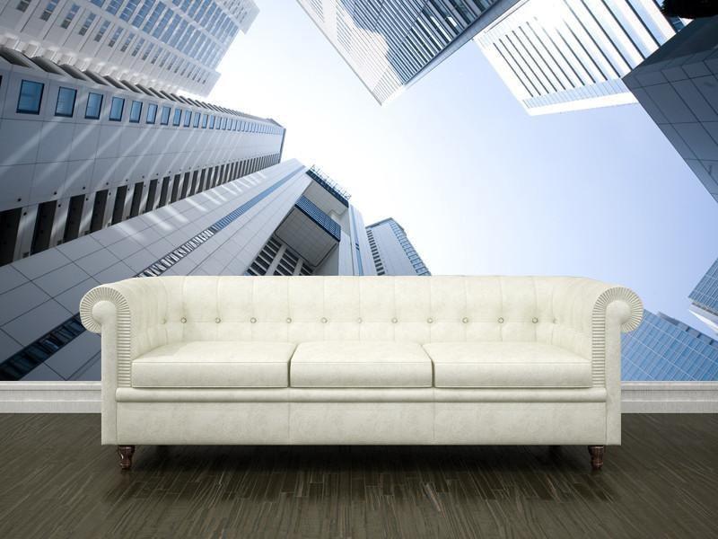 Skyscrapers Wall Mural-Wall Mural-Eazywallz