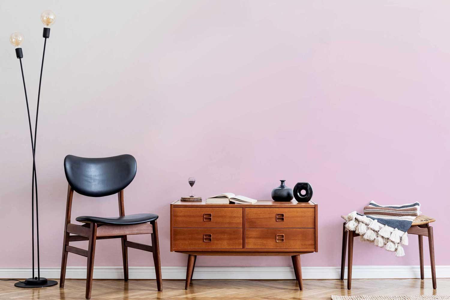 Soft Pink Gradient #1 Wall Mural-Wall Mural-Eazywallz