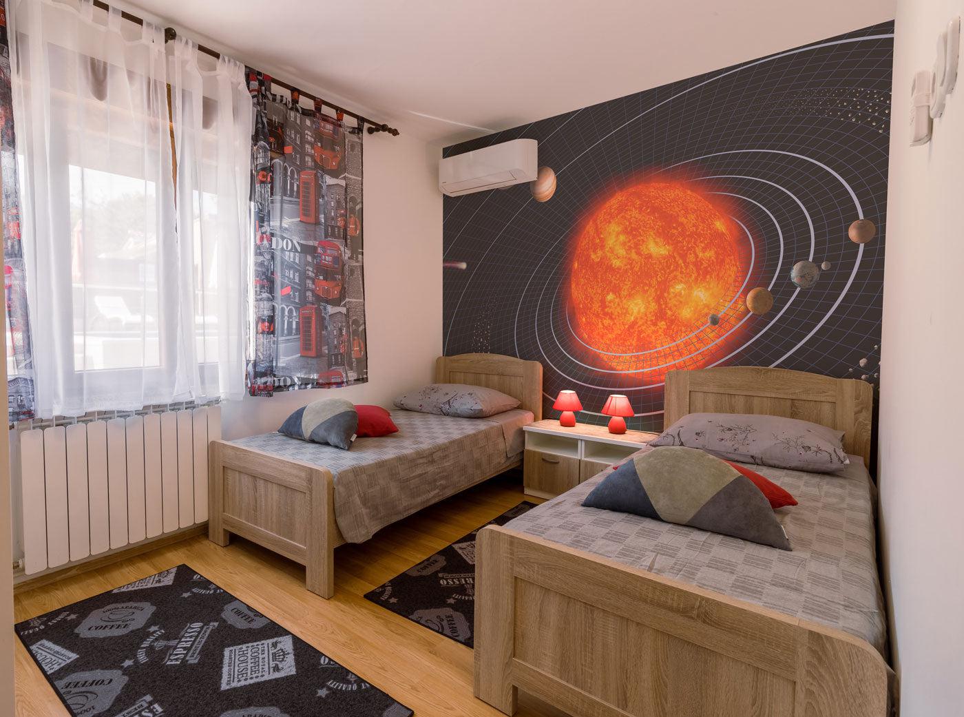 Solar System 2 Wall Mural-Wall Mural-Eazywallz