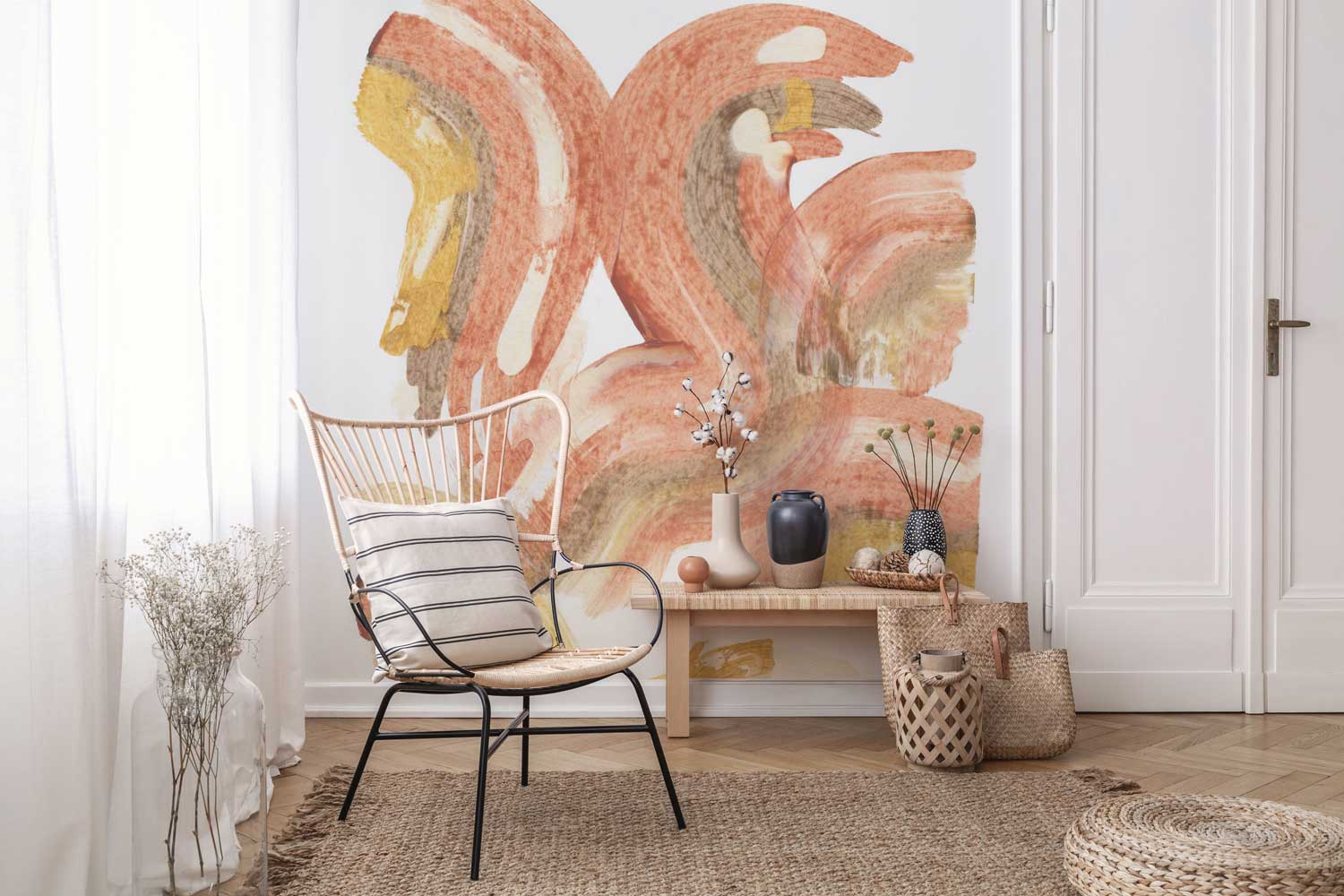 South Place Paint Brush Wall Mural-Wall Mural-Eazywallz