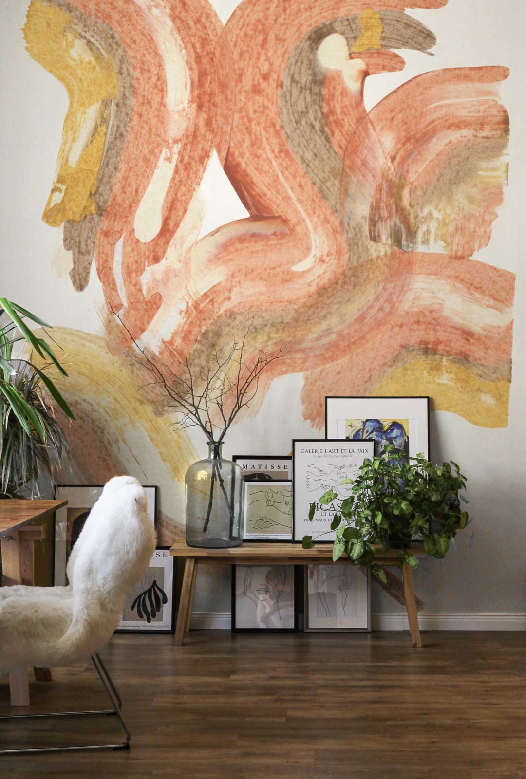 South Place Paint Brush Wall Mural-Wall Mural-Eazywallz