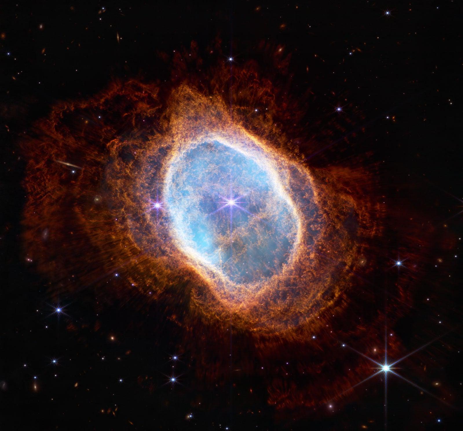 Southern Ring Nebula Wall Mural-Wall Mural-Eazywallz