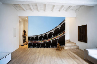 Spanish Bull Fight Arena Wall Mural-Wall Mural-Eazywallz