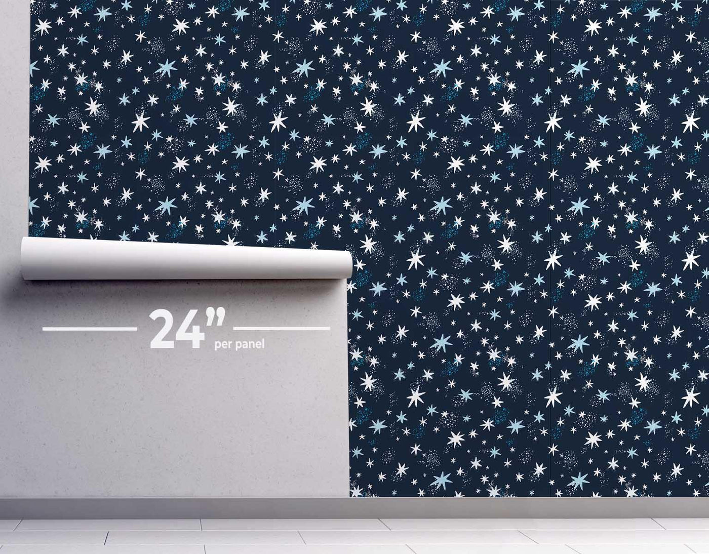 Starry Night Wallpaper #205-Repeat Pattern Wallpaper-Eazywallz