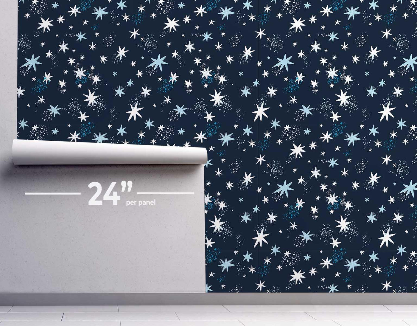 Starry Night Wallpaper #205-Repeat Pattern Wallpaper-Eazywallz