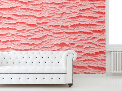 Strawberry Ice Cream Wall Mural-Wall Mural-Eazywallz