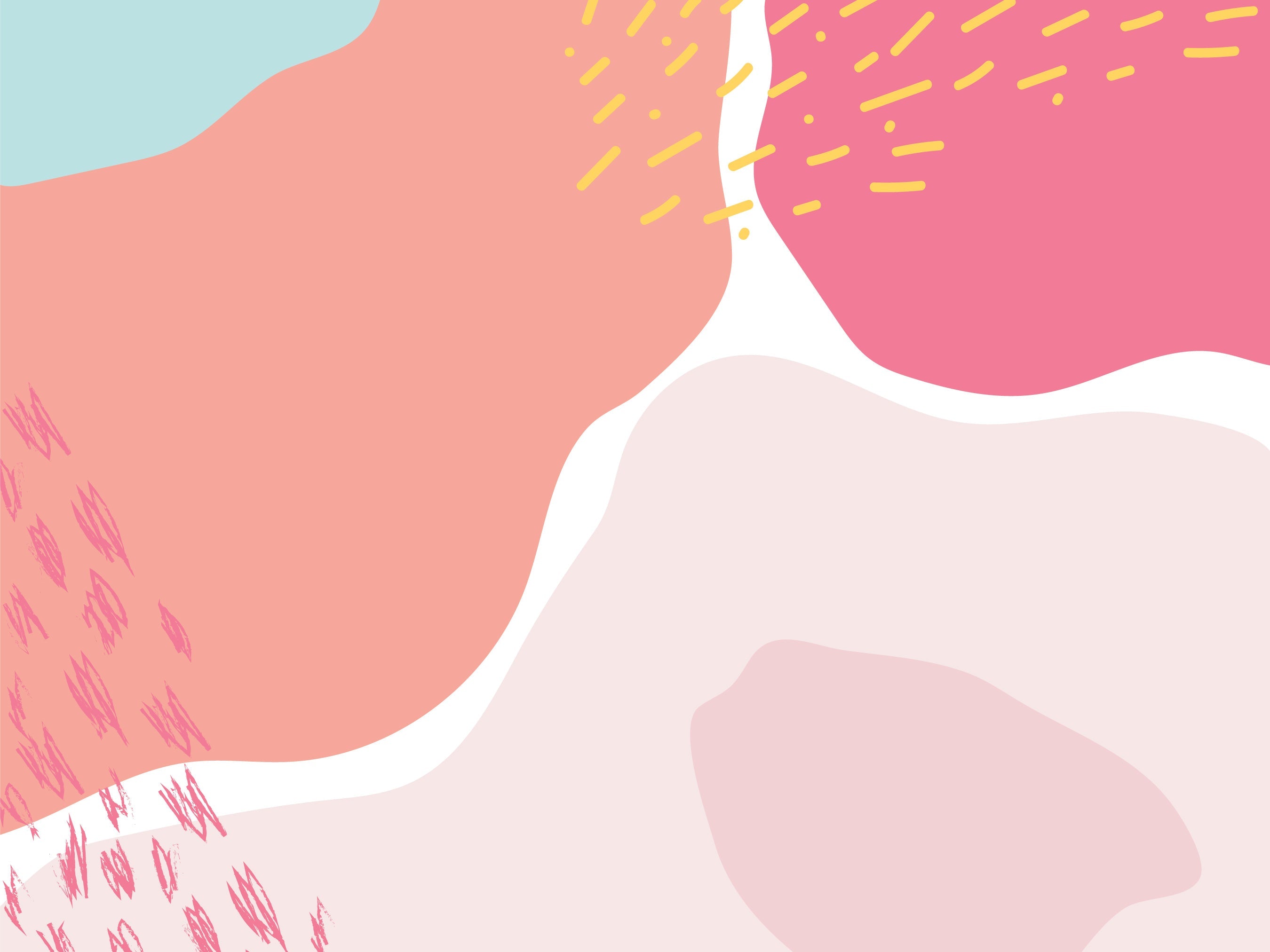 Strawberry Memphis Wall Mural-Wall Mural-Eazywallz