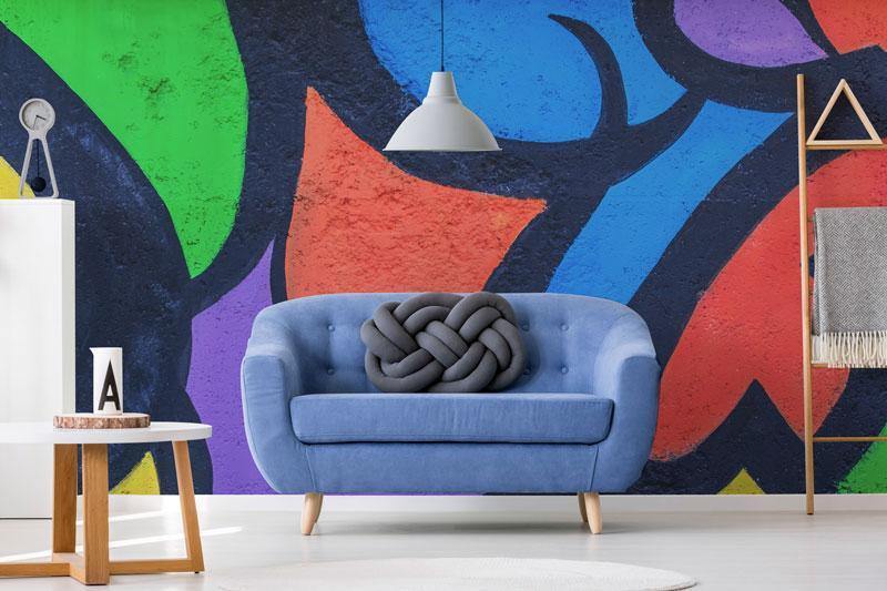 Street Colors Mural-Wall Mural-Eazywallz