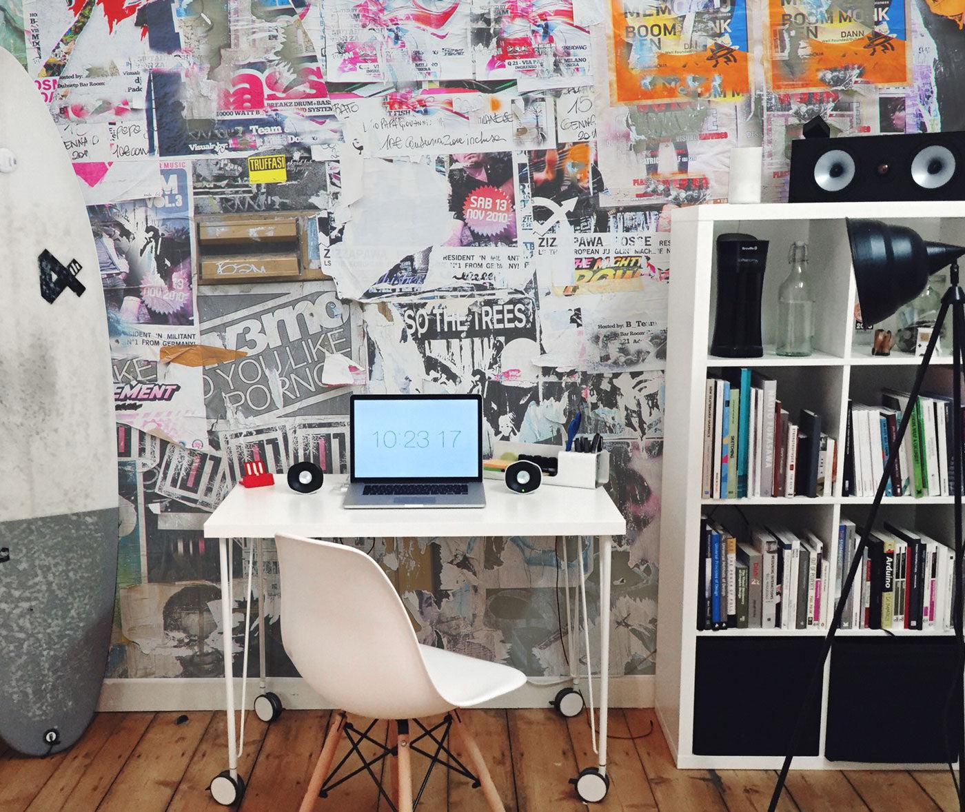 Street Posters Wall Mural-Wall Mural-Eazywallz