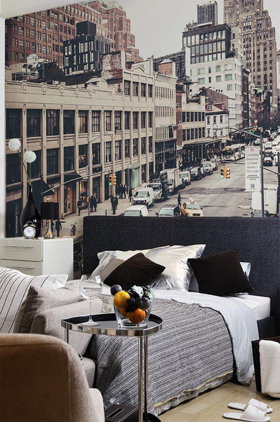Streets of New York Wall Mural-Wall Mural-Eazywallz