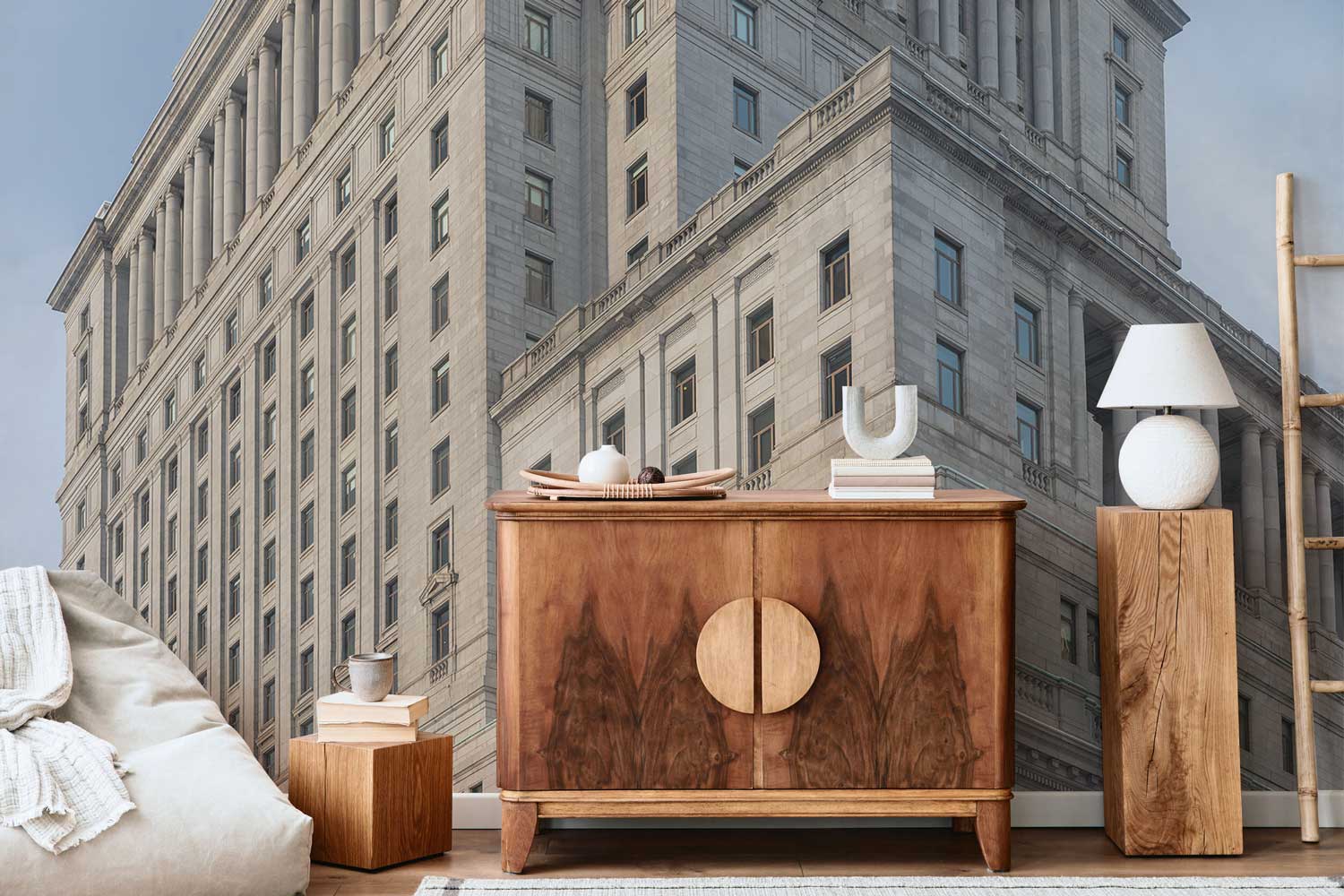 Sunlife Building Wall Mural