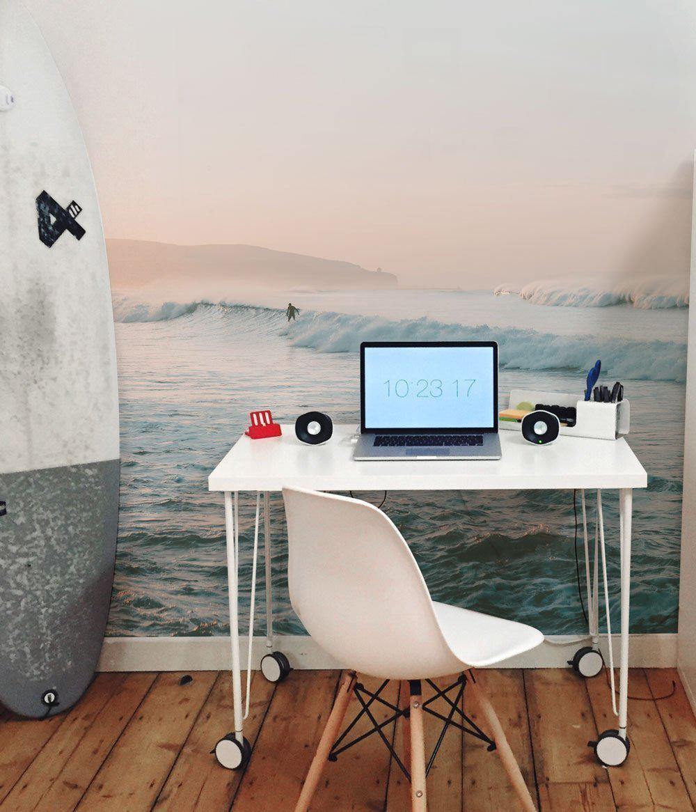 Sunrise Surf Session Wall Mural-Wall Mural-Eazywallz
