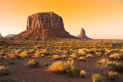 Sunset at the Monument Valley, USA Wall Mural-Wall Mural-Eazywallz